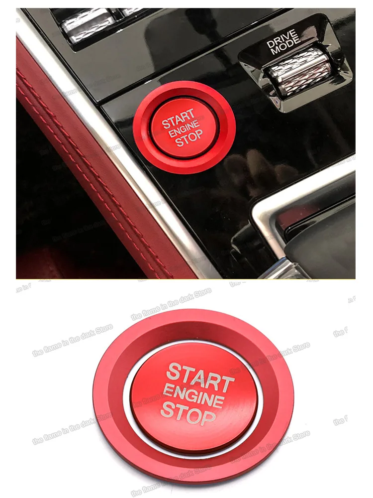 Цинковый сплав, автомобильный двигатель, старт, стоп, фотокольцо, крышка для changan cs85 coupe 2023 2019 2020 2021 2022 2023, одна кнопка, авто