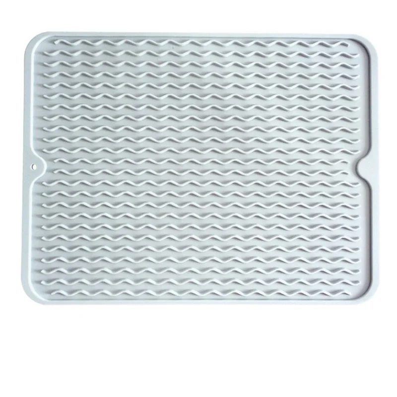

Dish Drying Mat Heat Resistant Draining Dishwaser Durable Cushion Pad Placemats Table Silicone Mat Kitchen Placemat Table Mat