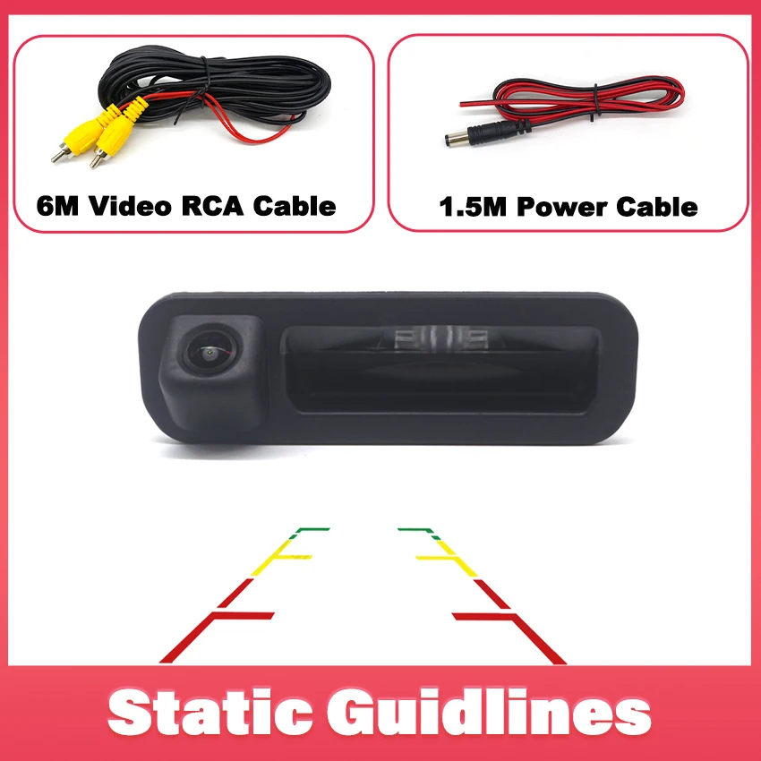 

AHD 1080P 170 ° Камера заднего вида с ручкой багажника FishEye для Ford Tourneo Connect Transit Connect Tourneo Grand Wango 2013 ~ 2021