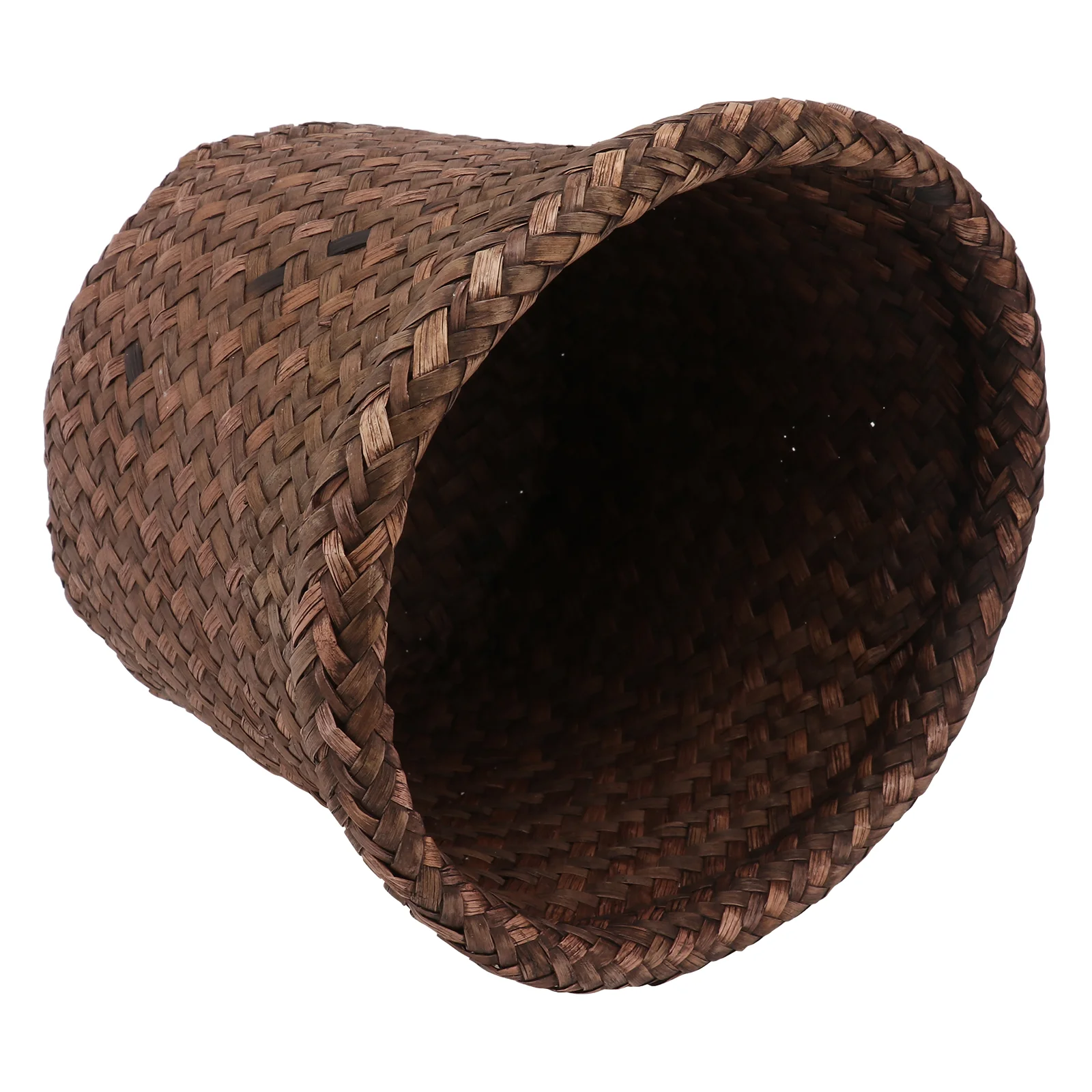 

Basket Woven Flower Pot Planter Seagrass Rattan Wicker Storage Indoor Baskets Pots Waste Flowerpot Planters Cover Seaweed