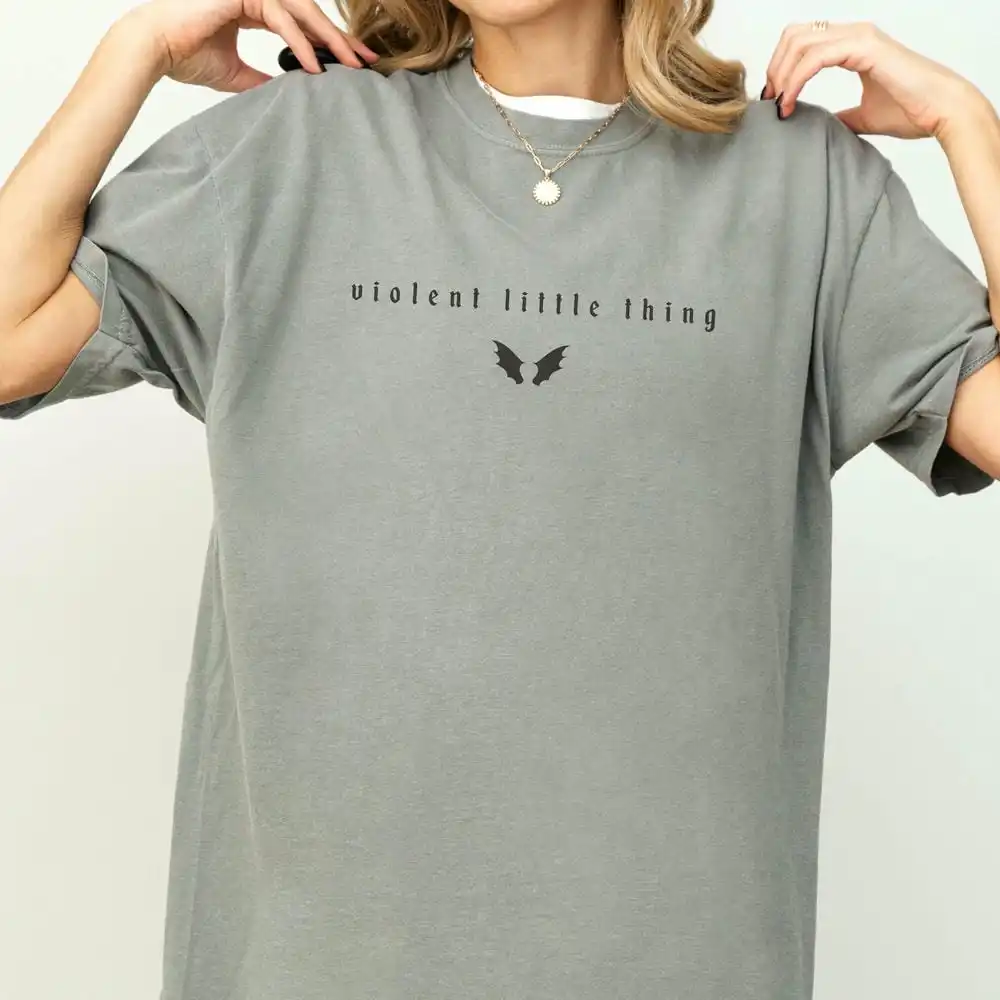 Рубашка в стиле ретро Violent Little Thing Xaden Fourth Wing Iron Flame Rebecca Yarros Одежда Romantasy Y2K Топ на