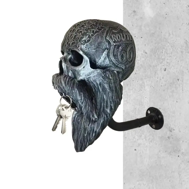 

Helmet Stand Motorcycle Skull Helmet Holder Wall-mounted Motorcycle Skull Helmet Holder For Bike Baseball Rugby Helmets