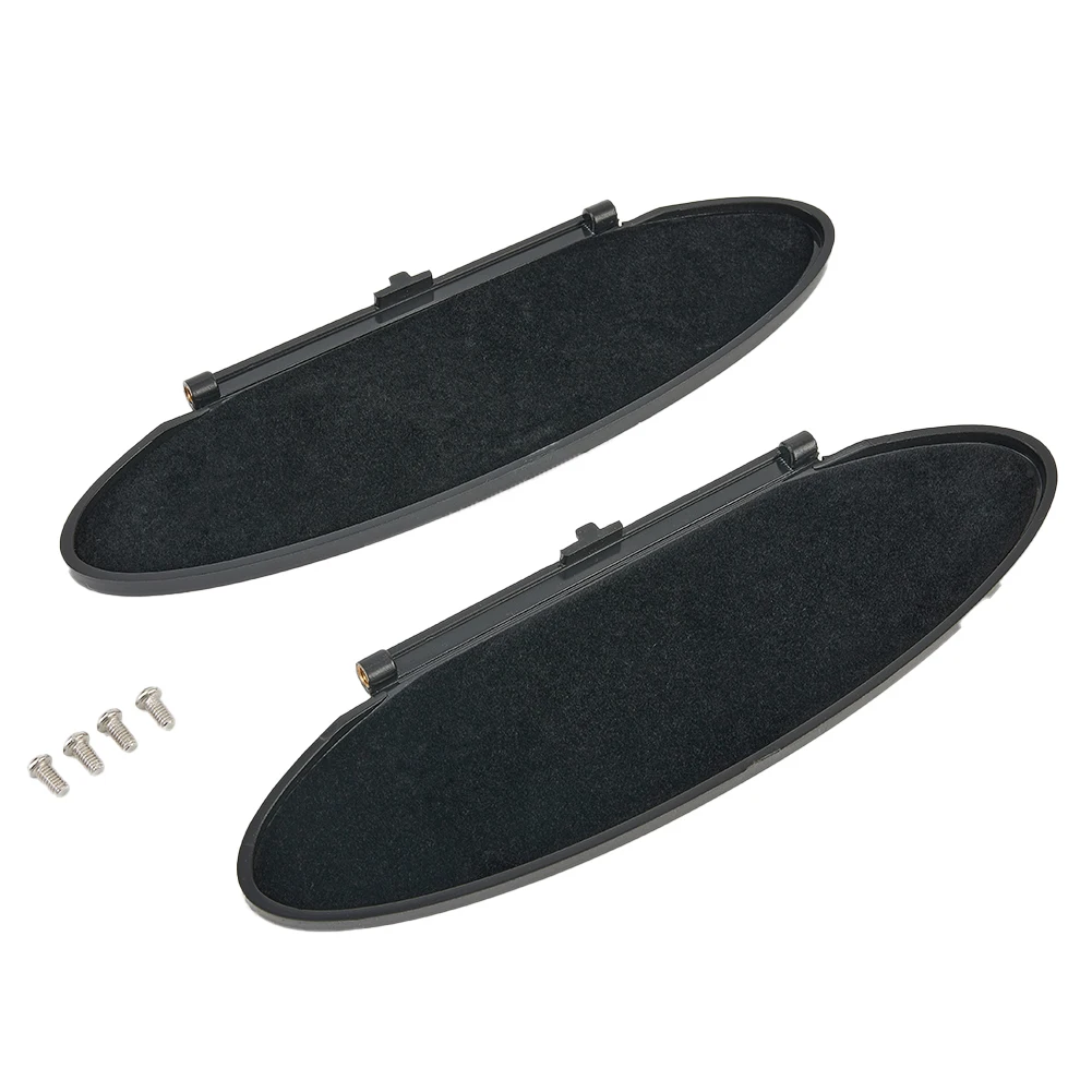 

Hot Sale Sunvisor Vanity Mirror Cover Replacemence Accessories Black For Porsche 911, 996, 997 Car Accessories