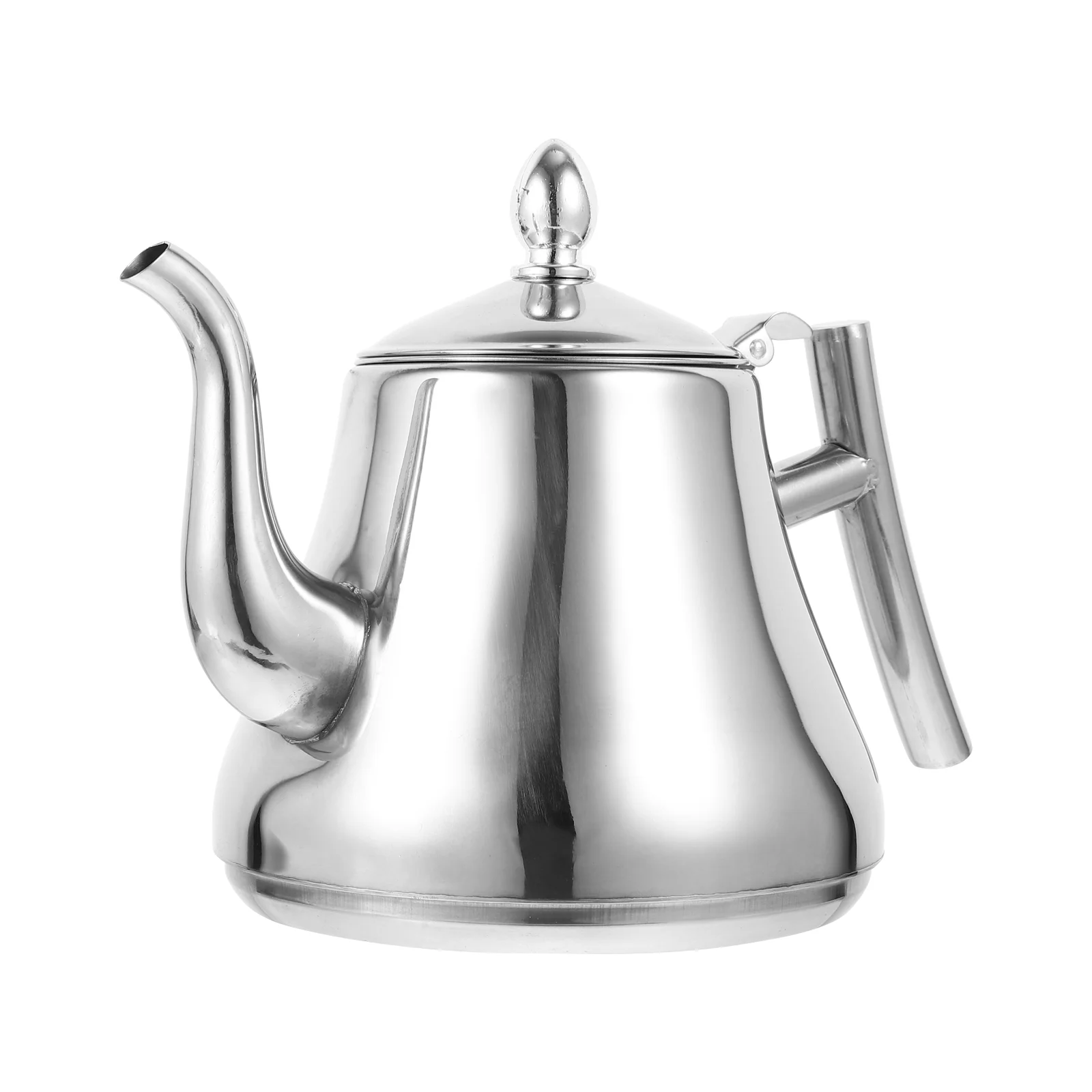 

Kettle Tea Coffee Teapot Pot Water Stovetop Stainless Steel Oil Pourgooseneck Stove Whistling Boiling Over Spout Maker Witholive