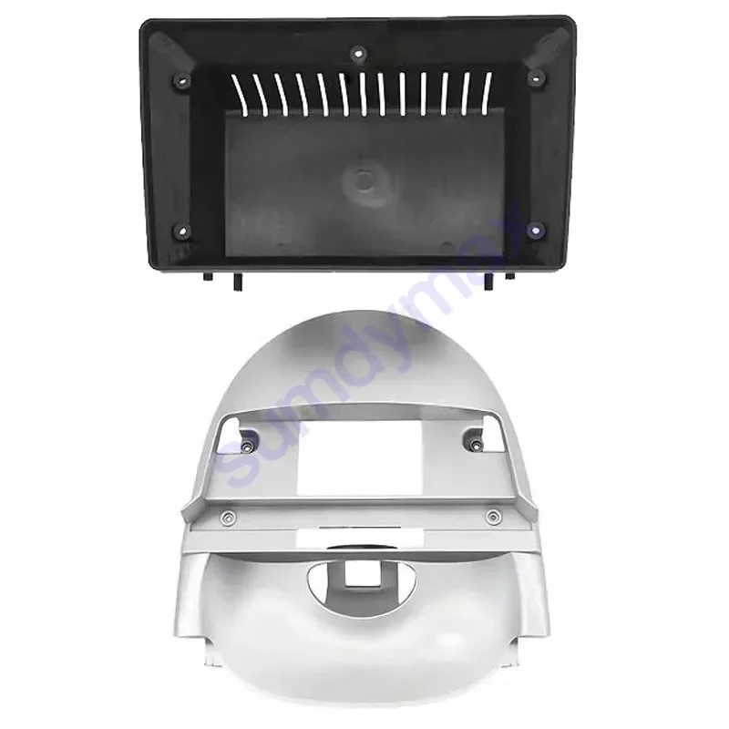 9-дюймовая 2-диночная рамка для автомобильного радиоприемника Peugeot 206 2004-2008 Citroen C2