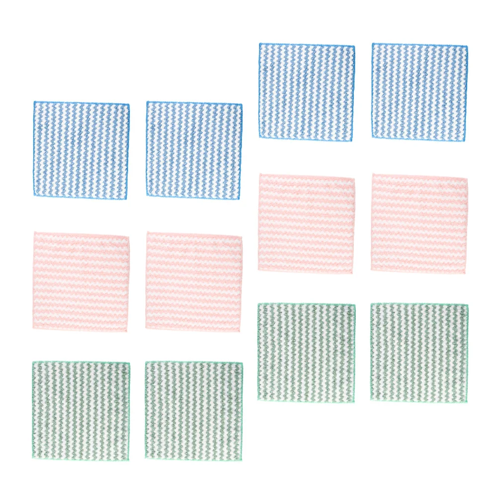 

Dish Cloth Kitchen Cleaning Washing Towels Cloths Towel Washcloths Reusable Reuseable Dishcloths Fleece Coral Absorbent