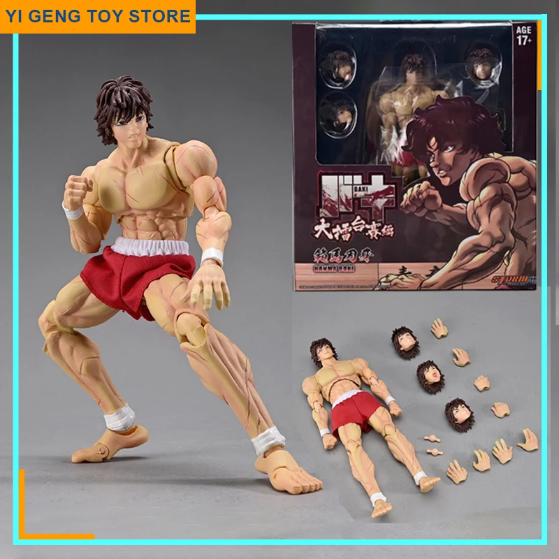 

Ko St Storm Toys Baki Hanma Action Figure Baki Kibk01 1/12 Son Of Ogre Figures Collectible Model Dolls Toys Xmas Gifts