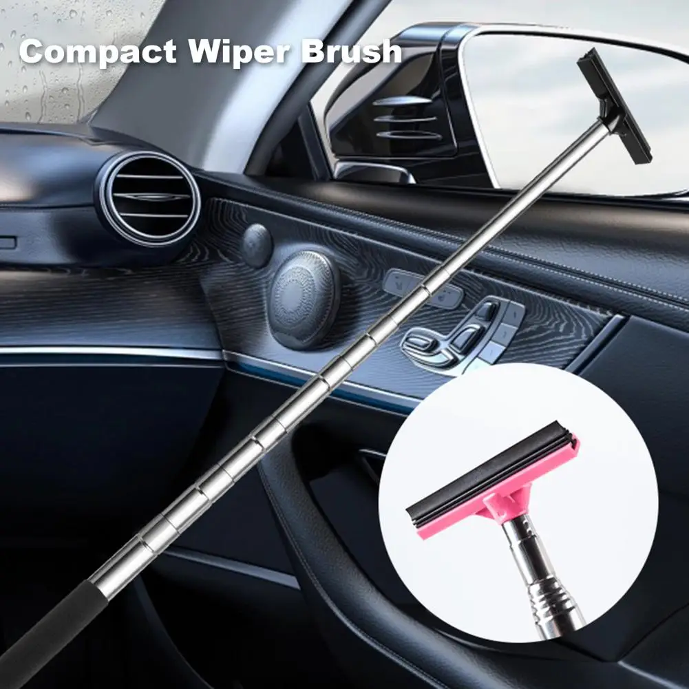 Автомобильный дворник заднего вида с телескопическим длинным стержнем