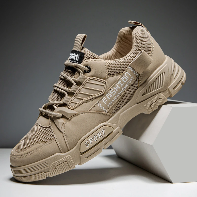 

Модная повседневная мужская рабочая обувь, Мужская Рабочая обувь для бега на открытом воздухе, походов, тенниса, мужская обувь