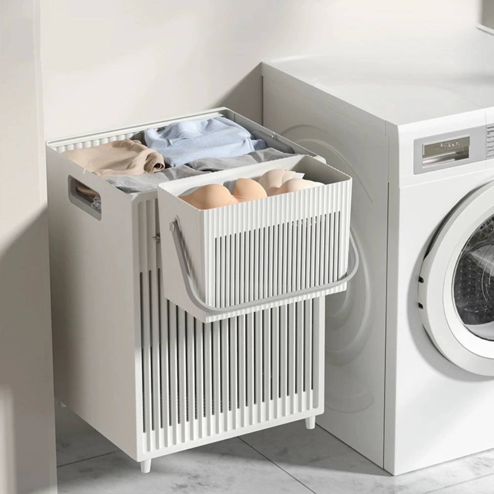 Корзина для белья большой емкости корзина хранения грязной одежды в ванной