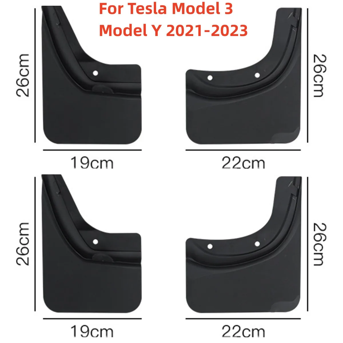 

4 шт./комплект, детали для задних колес Tesla Model 3 Y 2021-2023