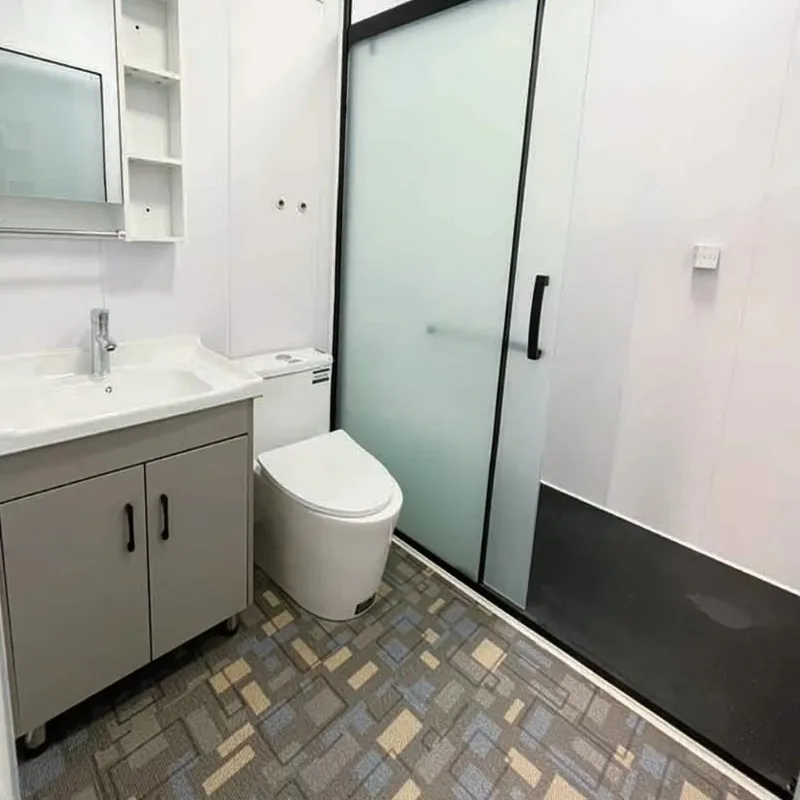 Роскошная гостиная вилла сборный расширяемый контейнерный дом с двумя спальнями