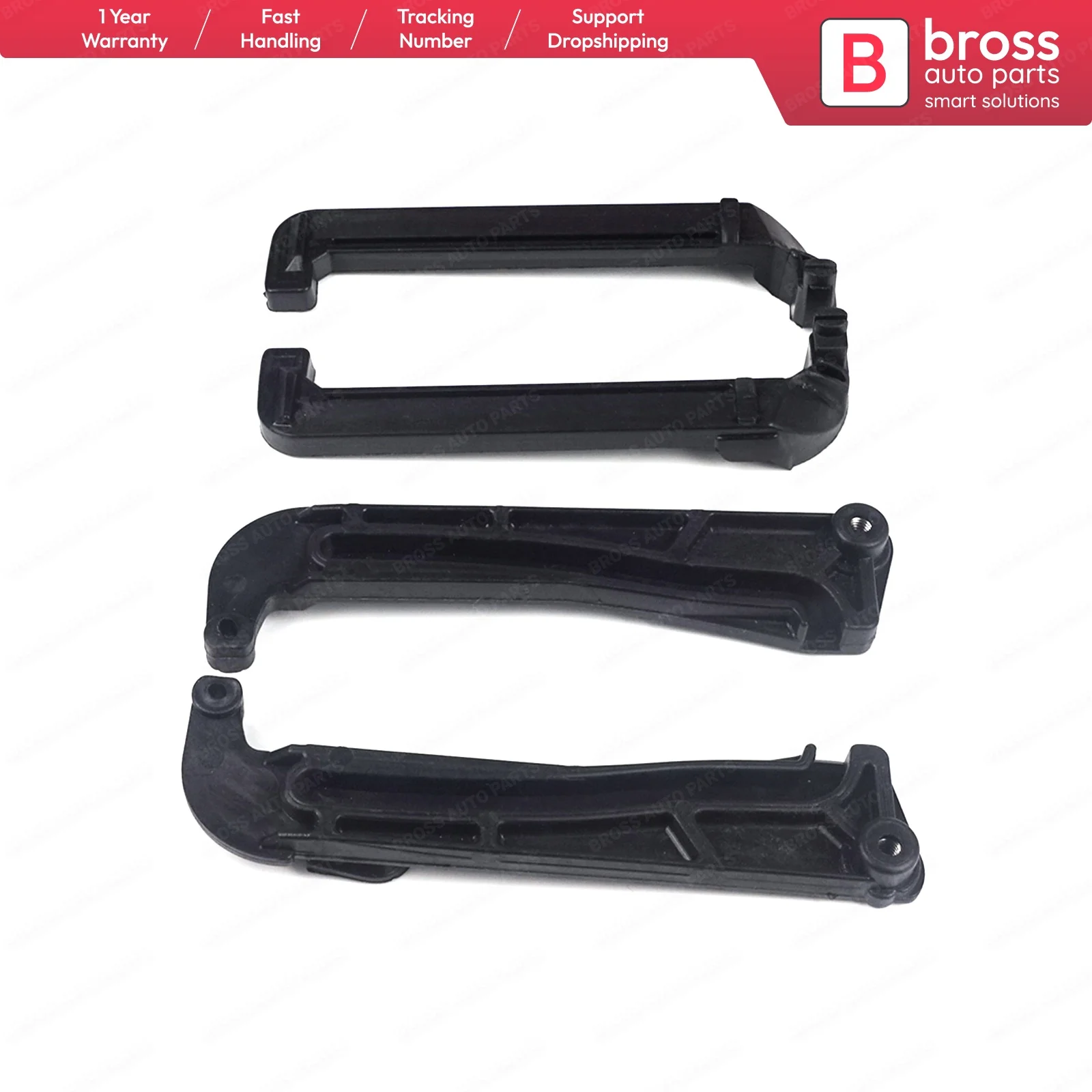 

BSR587 4 Pieces Sunroof Slider Repair Parts for Renault Clio 2 Ship From Turkey Fast Handling