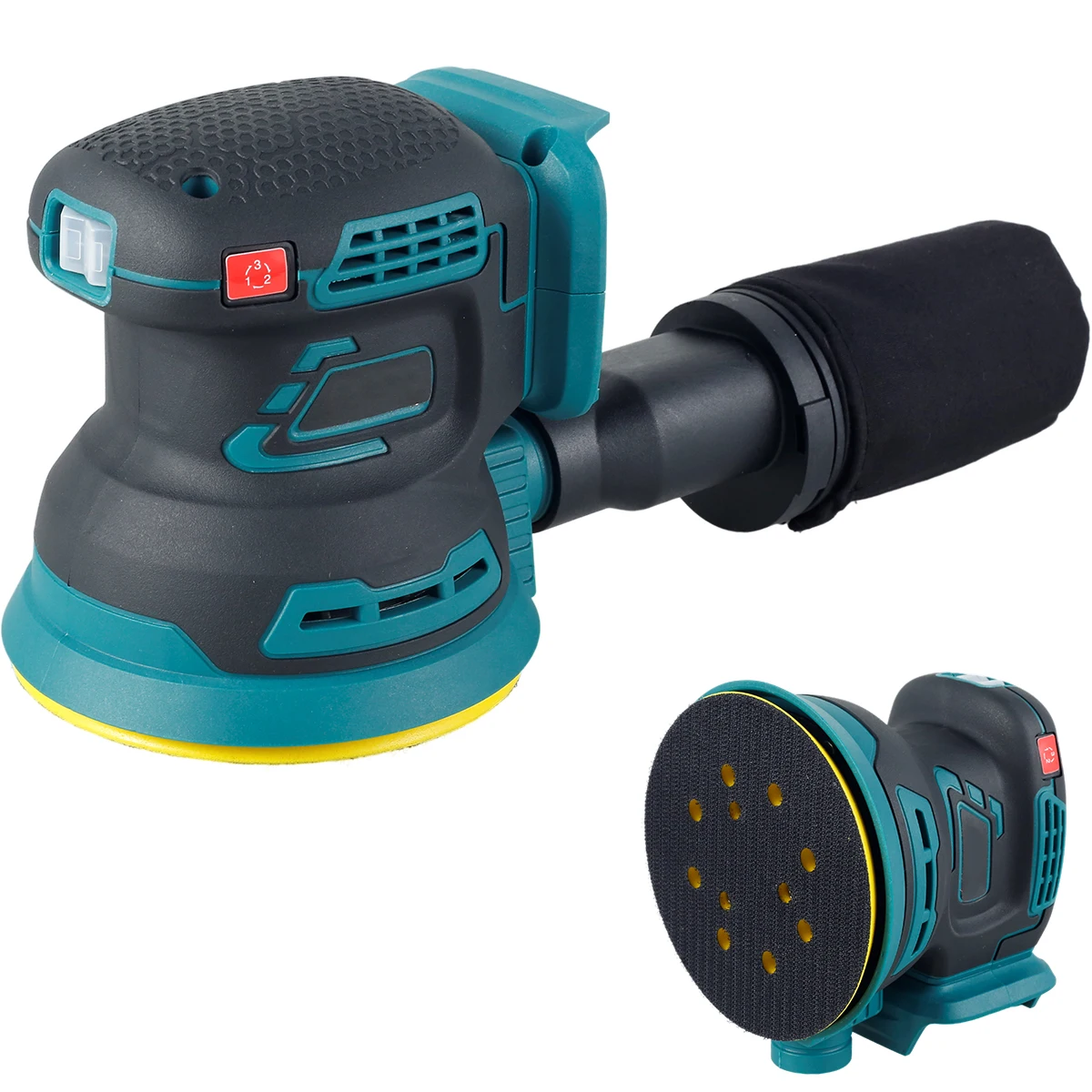 

125mm Brushless Electric Sander Random Orbital Wood Grinder Polishing Grinding Sanding Machine 3 Speed For Makita 18V Battery