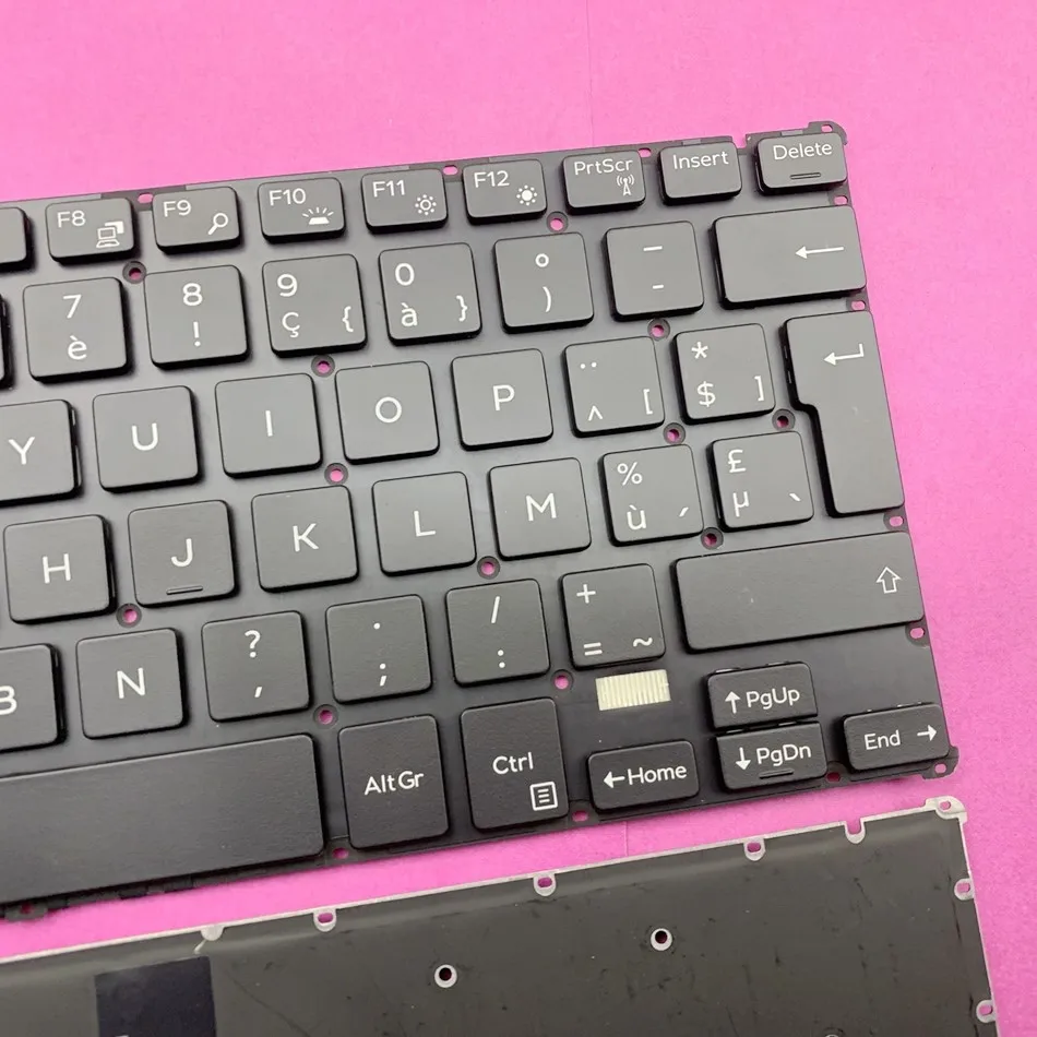 Бельгийская клавиатура с подсветкой для DELL latitude 11 5175 5179 vrnue pro 5130 7130 Series Azerty BE макет