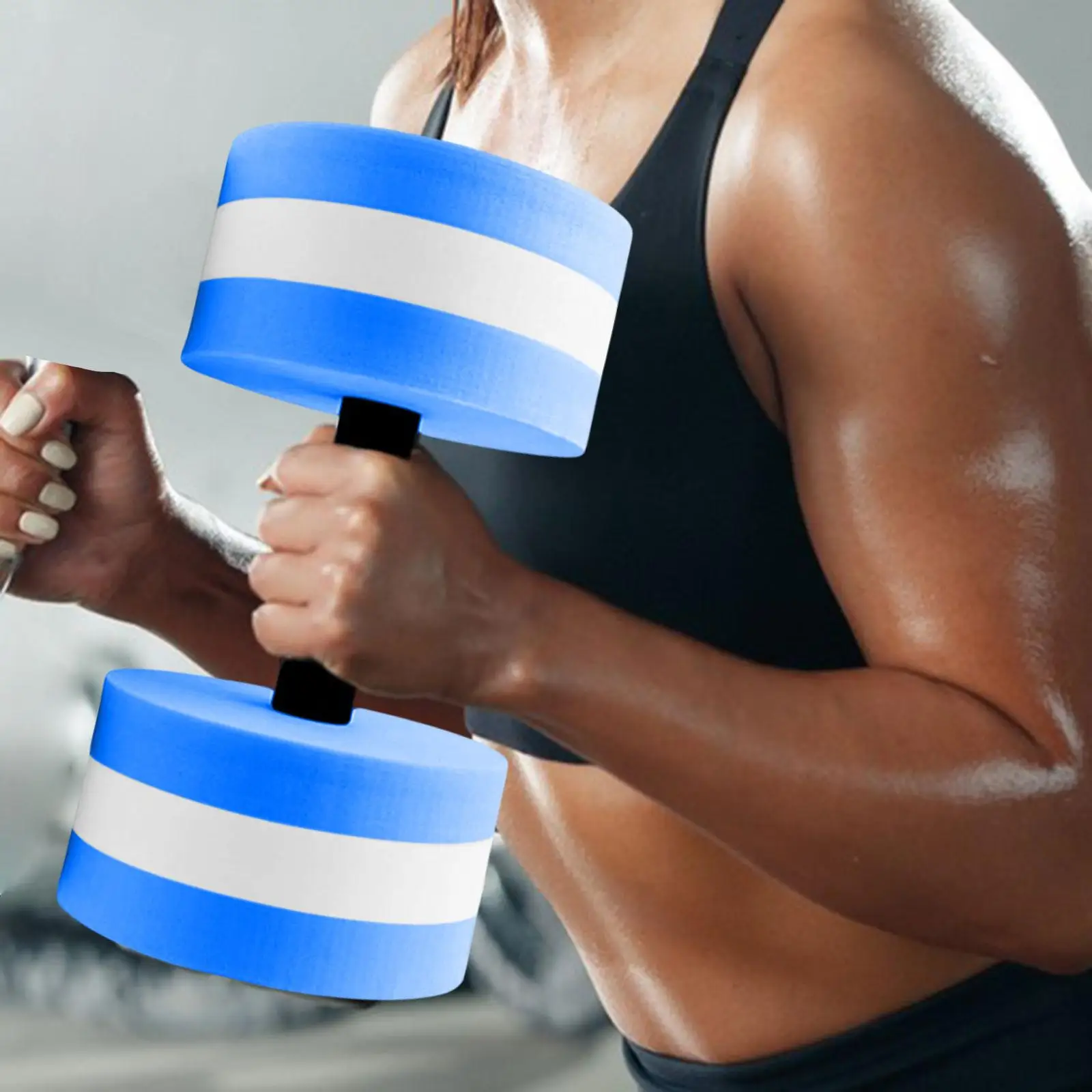 Гантели для водных упражнений взрослых и детей мягкая подкладка брикет плавания