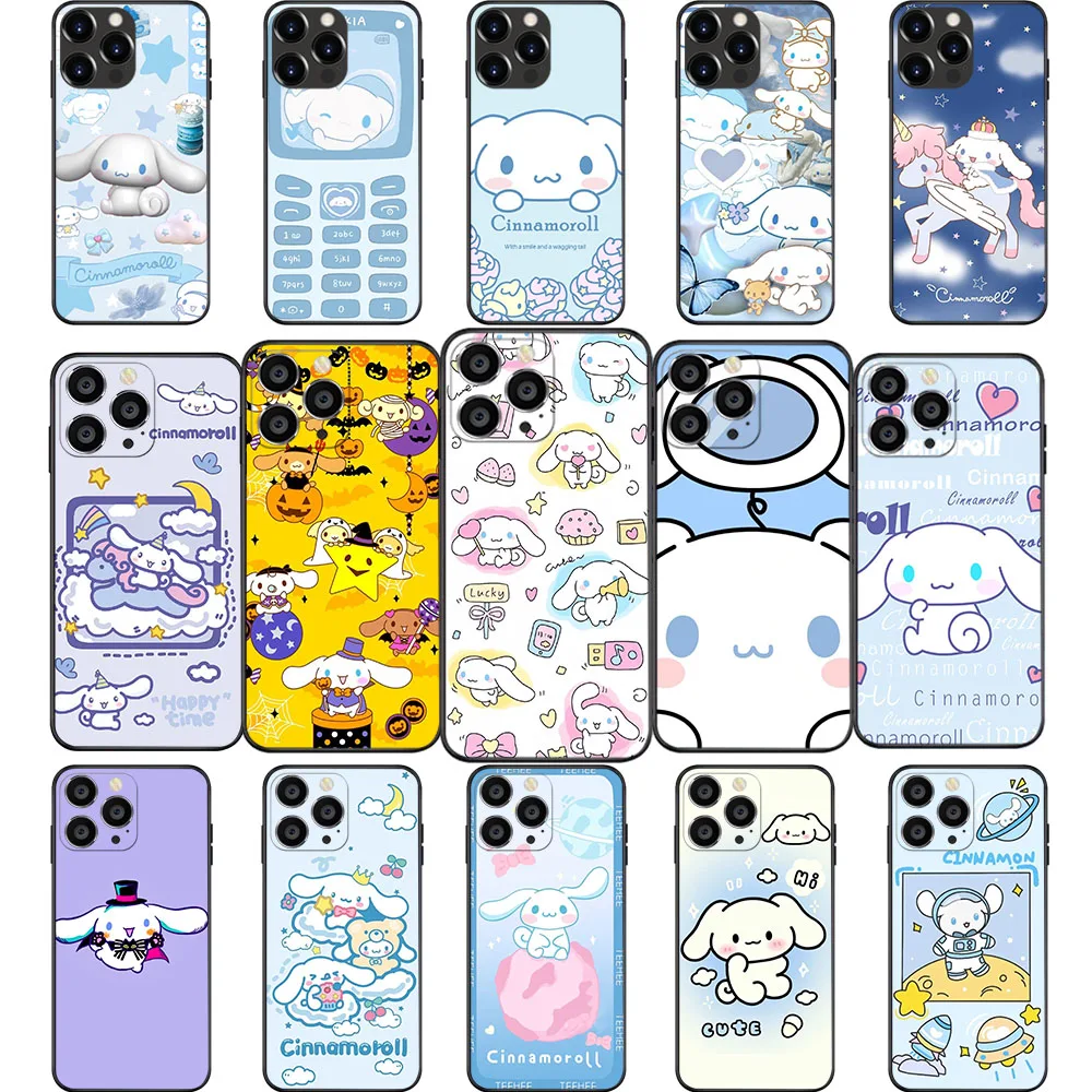AK-35 Sanrio Cinnamoroll Soft чехол для VIVO Y3 Y3S Y15 Y17 Y19 Y5S Y20 Y81I V15 V20 V20i SE Y70 Y11 Y12 Pro
