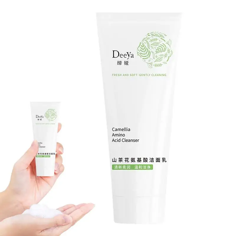 

Camellia Amino Acid Facial Cleanser Foam Cleanser Moisturizing And Soothing Facial Cleanser Gentle Cleaning Facial Cleanser