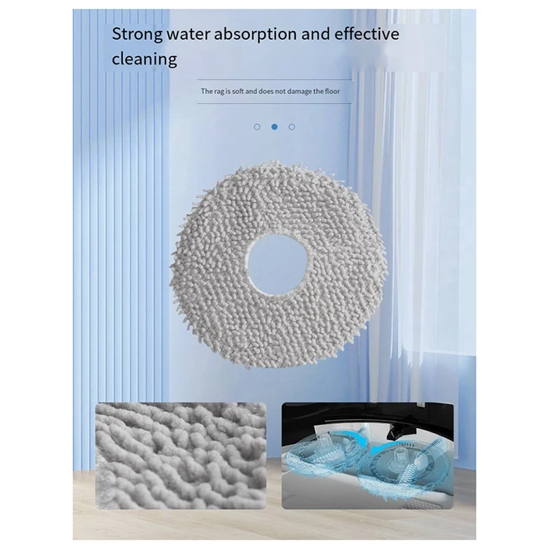 Для Ecovacs X5 PRO аксессуары для подметальных роботов швабра мешок пыли расходные