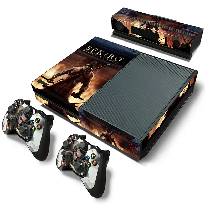 Sekiro Shadows Die Twice хит продаж для консоли XBOX One наклейка на кожу корпус контроллера + 2