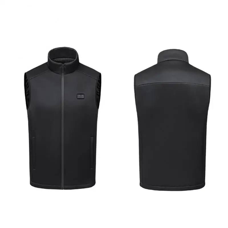 

Electric Heated Vest Thermal Waterproof Heated USB Charging Warmer Pad Hiking Warm Outdoor Cloth Fever In 9 Areas