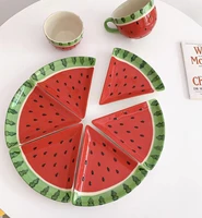 watermelon slices fruit plate cups bowls dessert plate dinner plates sold in slices