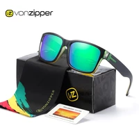 vz sunglasses square original brand vonzipper polarized mens sports sun glasses driving party eyewear uv400 9 colors with case