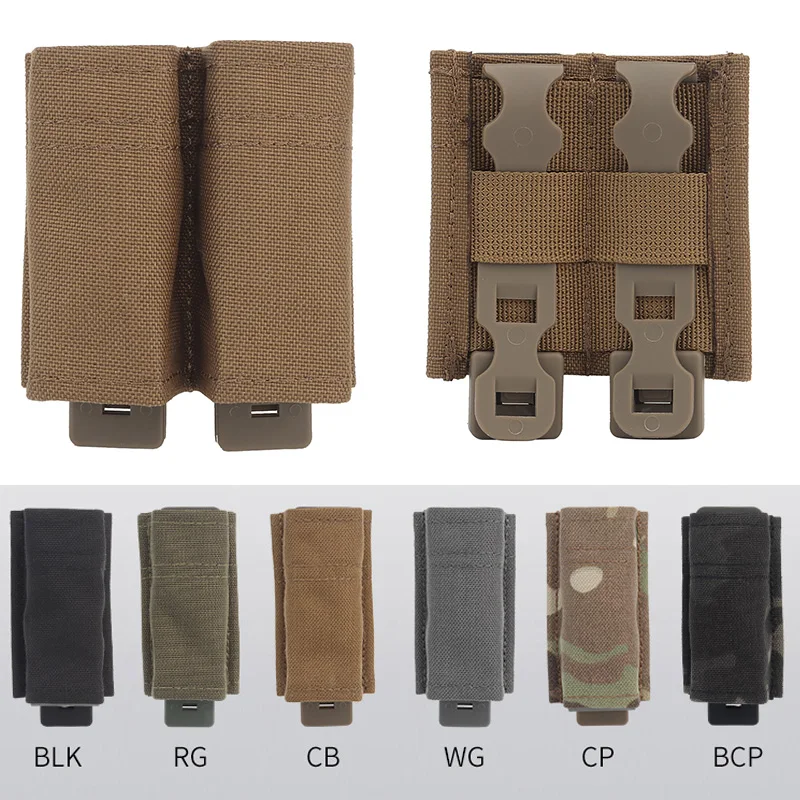 

Military Molle Magazine Pouch for Glock 17 Beretta M9 9mm Universal Single Double Mag Bag Airsoft Fast Mag Holster Hunting Gear