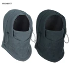 Новинка 2021, модная теплая шапка, зимние мужские и женские шапки, водонепроницаемая Теплая Флисовая Балаклава, шапка с капюшоном, теплые походные шарфы, шапки