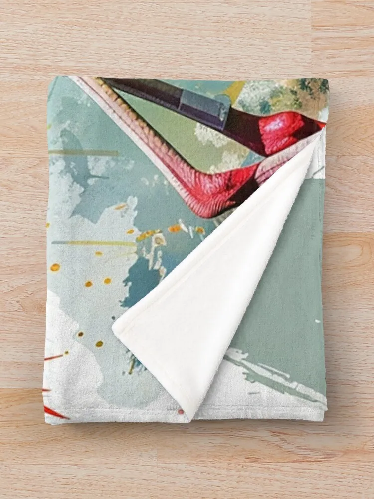 Одеяло с изображением фламинго меховые мягкие клетчатые одеяла