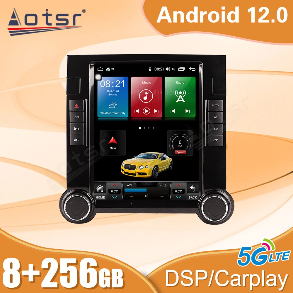 

Tesla Car Radio For VW Volkswagen Touareg 2002 2003 - 2010 Carplay Android Multimedia Player Auto Touch Screen Stereo Head Unit