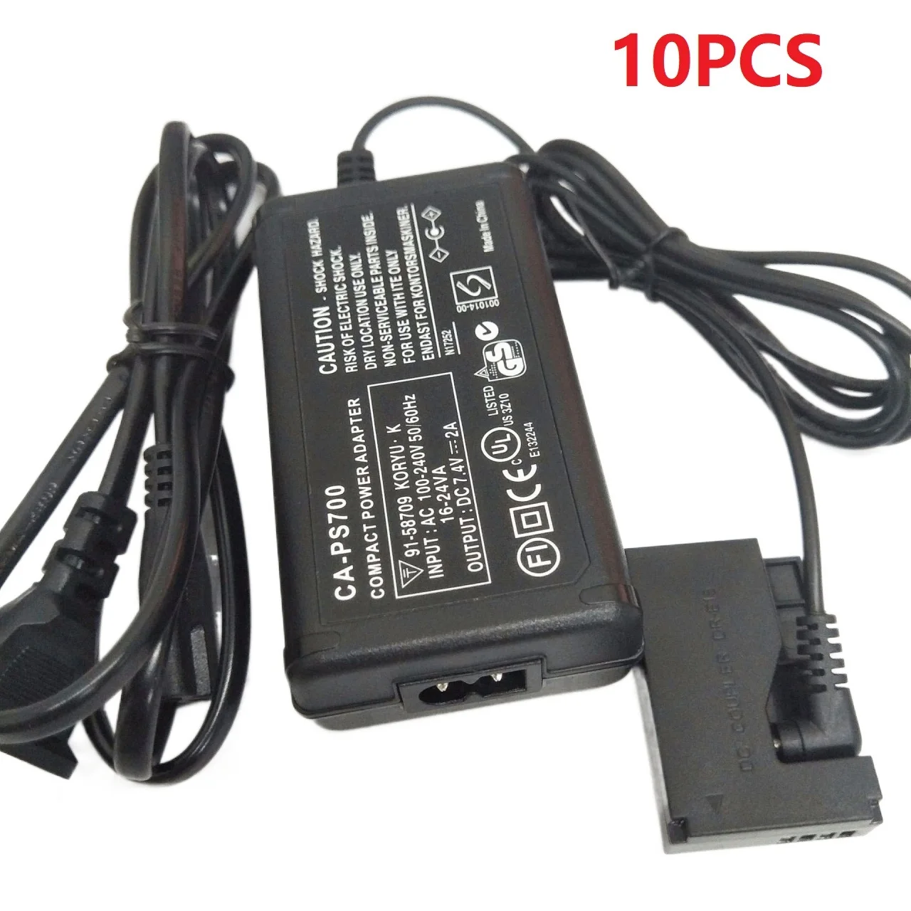 

Applicable Canon 100D KISS X7 AC Adapter ACK-E15 DR-E15 Pseudo Battery Connector