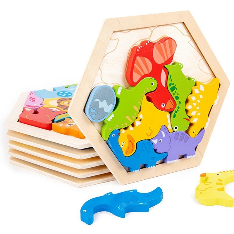 Baby Toy Wooden Jigsaw Puzzle Children's Intelligence Development Ealy Educational For