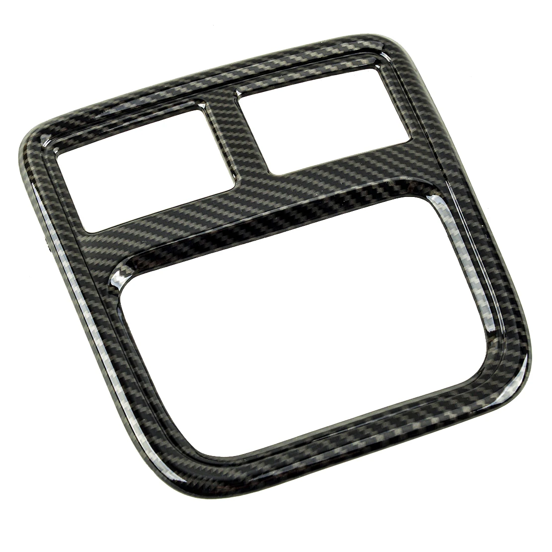 

Обшивка для вентиляционного отверстия салона автомобиля заднего кондиционера, корпус из углеродного волокна, АБС подходит для Dodge Charger 2011 ...