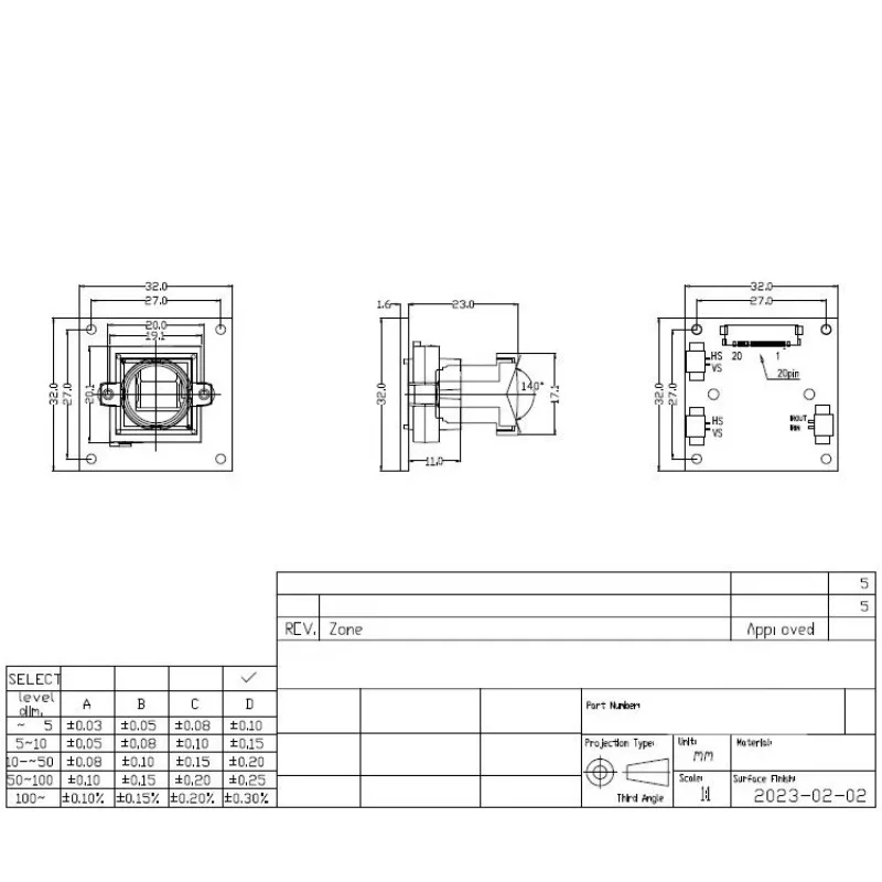 Новый модуль камеры Custom 4MP IMX464 MIPI с ночным видением NIR и ИК-фильтром, цветной модуль камеры MIPI (art.: 3920dcad4e2c3) - 3920dcad4e2c3
