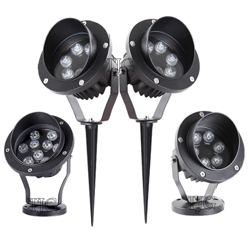 

Hight Power LED Garden Lighting 3W 6W 10W 12W 18W Outdoor Lawn Lamp Waterproof Yard Path Spotlights AC85-265V DC12V