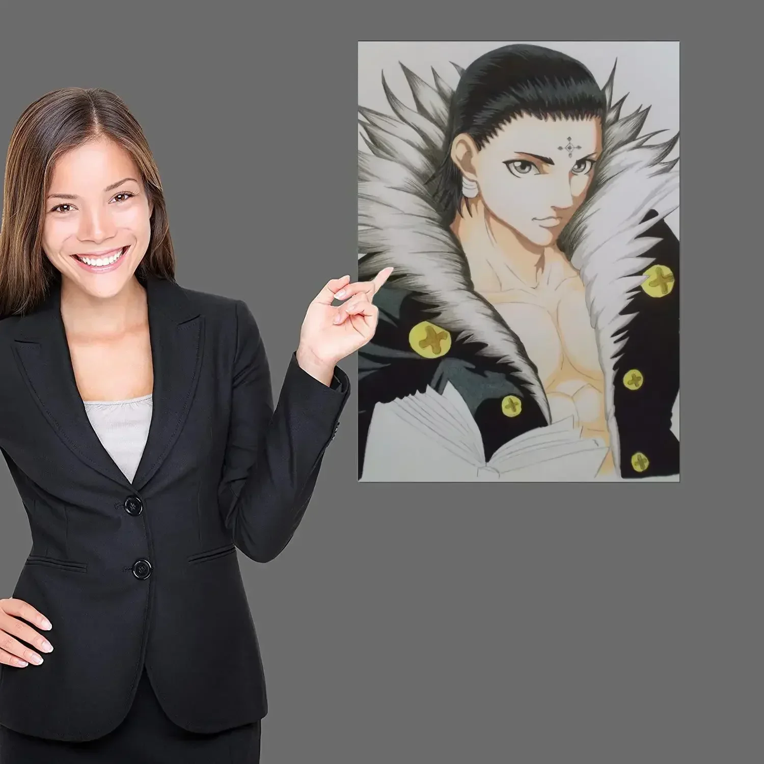 Плакат chrollo lucilfer принты настенная Картина на холсте плакат для современной семьи