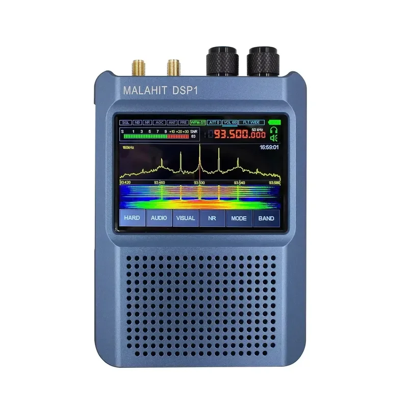 Фото Новый SDR-приемник Malachite DSP V9 с частотой 50 кГц-2 ГГц, прошивка Malahit-DSP1 1.10d, AM CW SSB NFM WFM №1