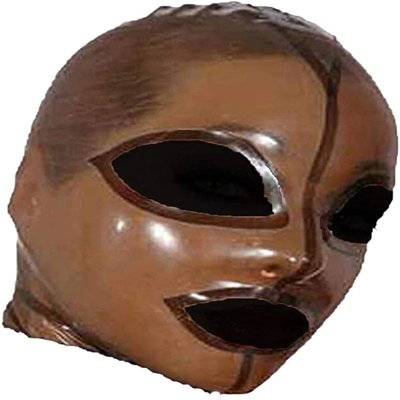 

Latex Mask Rubber Unisex Hood for Party Wear Catsuit Unique Halloween Costumes for Women