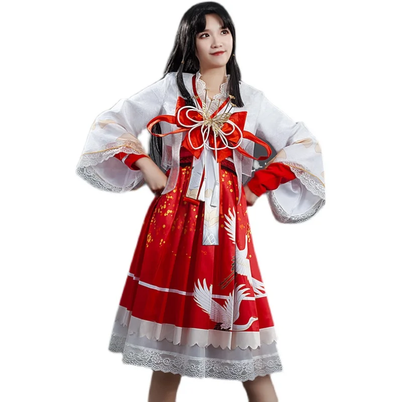 

Game Naraka: Bladepoint Tsuchimikado Hutao Kurumi Cosplay costume Halloween Fancy Stage Performance Props cosplay performance