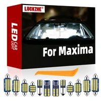 car led interior light kit for nissan maxima 1989 2014 reading dome map lamp bulbs canbus no error car accessories