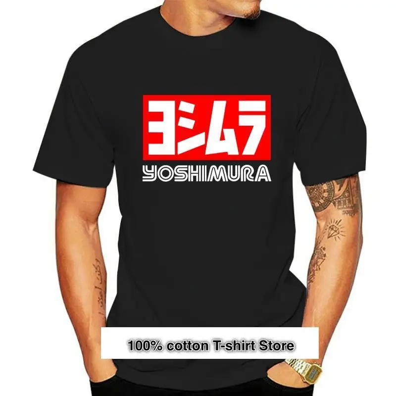 

Camiseta de Yoshimura para hombre, camisa clásica de escape de motocicleta japonesa