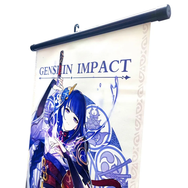 Настенный постер Genshin Impact Kaeya Yae Miko Kazuha Xiao