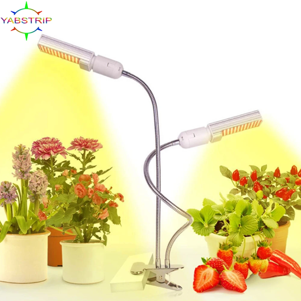 Фитолампа полного спектра 45 Вт 88 светодиодный 5 В usb для саженцев комнатные