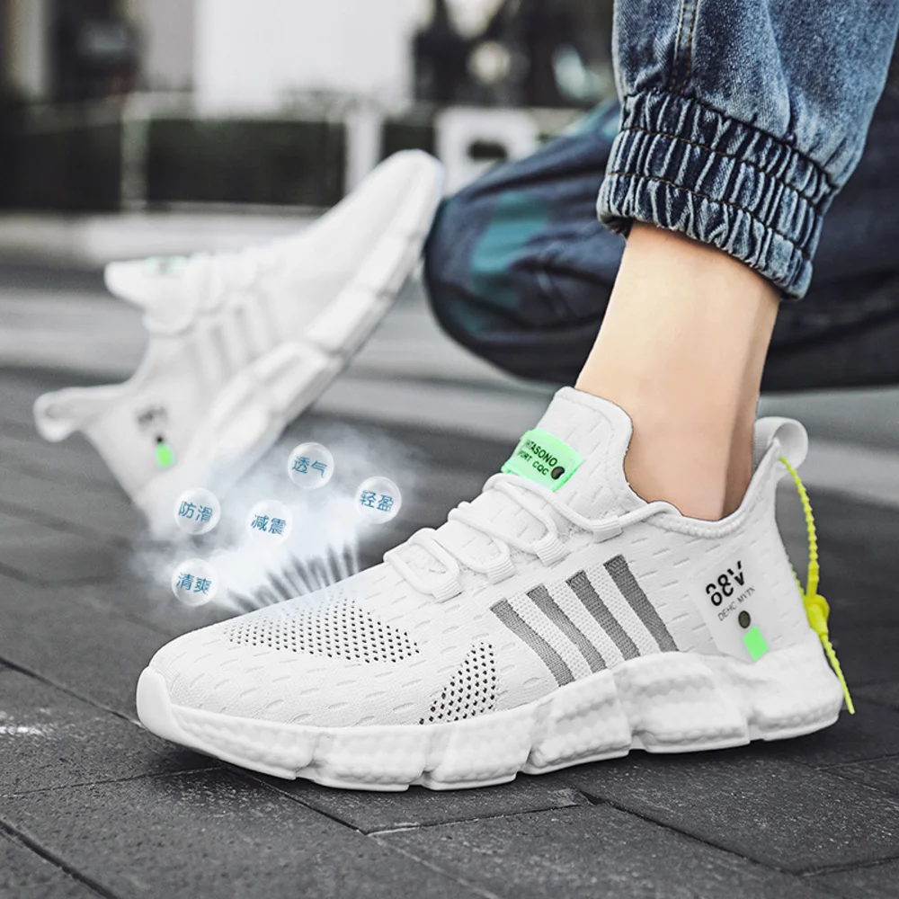 New Cushioning Outdoor Running Shoes for Men Non-slip Sport Male Shoes Professional Athletic Training Sneakers Light Men's Shoes