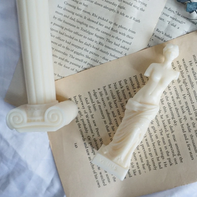 Ароматная богиня в форме человека художественные ремесла свеча для тела