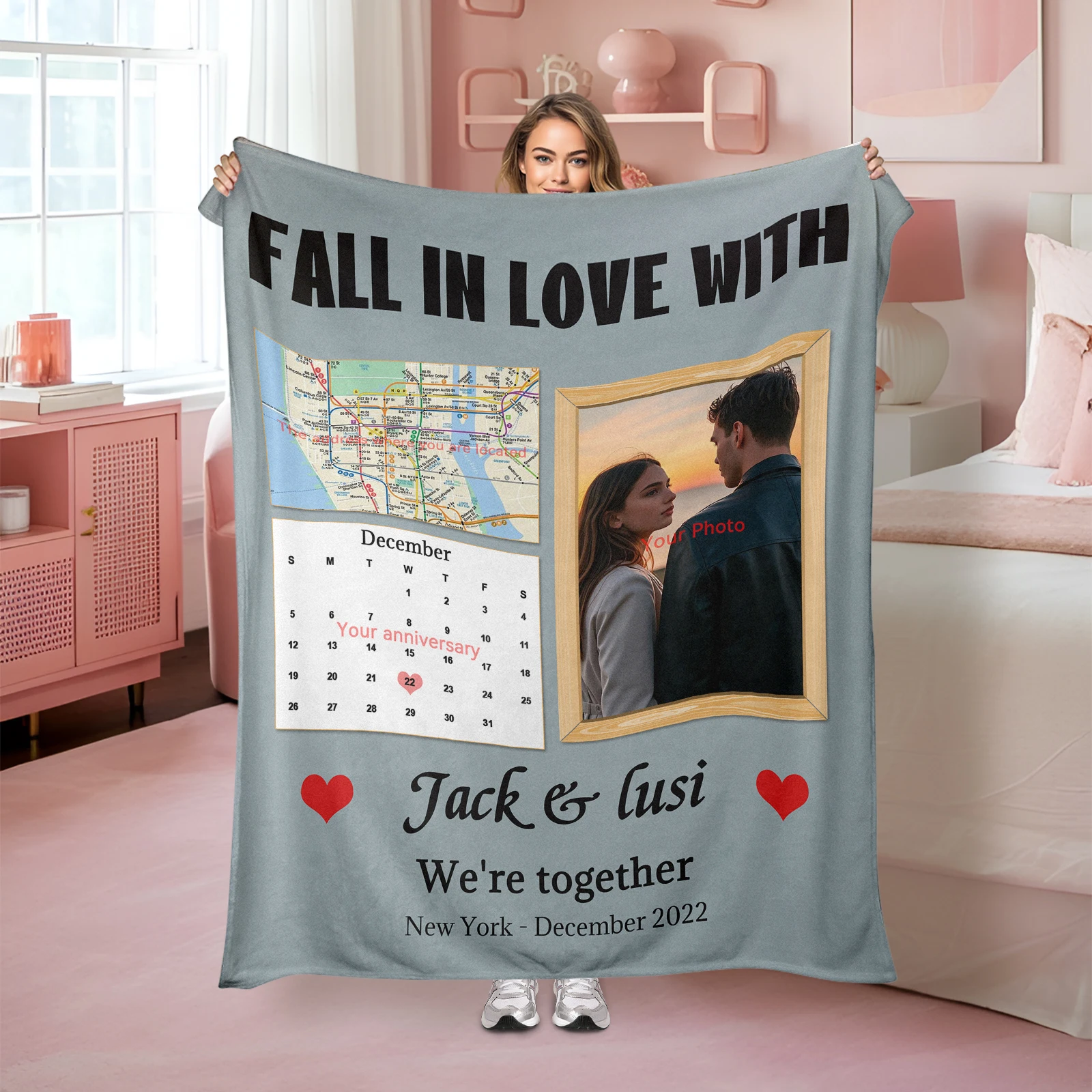 Кашемировое одеяло для двоих