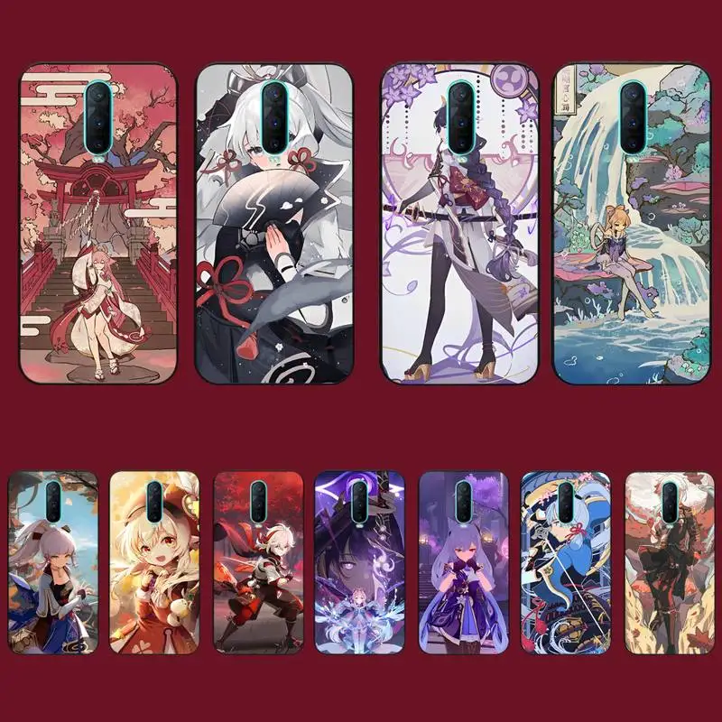 

Genshin Impact Game Phone Case for Vivo Y91C Y11 17 19 17 67 81 Oppo A9 2020 Realme c3