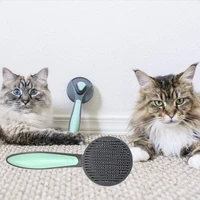 cat comb dog hair remover brush pet grooming comb removes tangled self cleaning pet supplies accessories