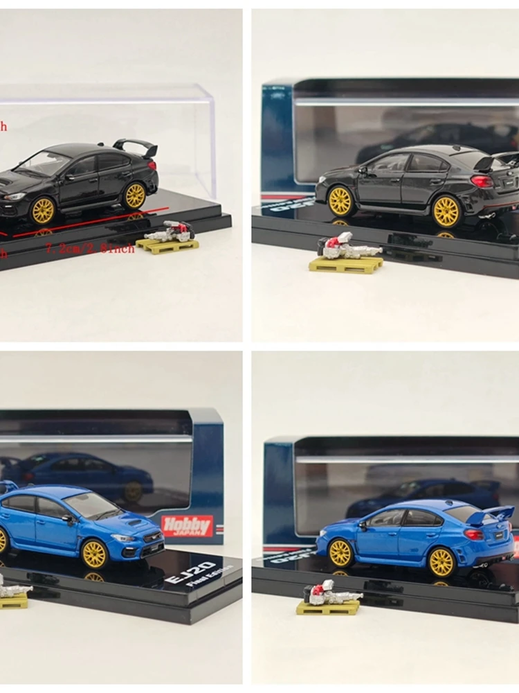 Хобби Япония 1/64 г. Для WRX STI EJ20 последняя версия литая модель автомобиля детские